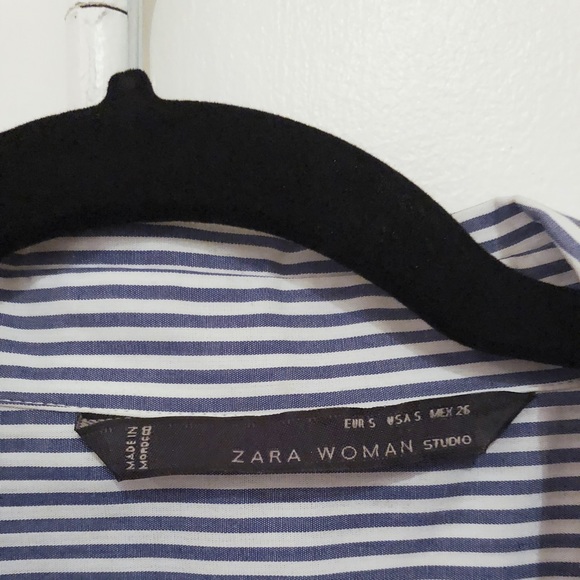 ZARA striped midi dress - Picture 5 of 5